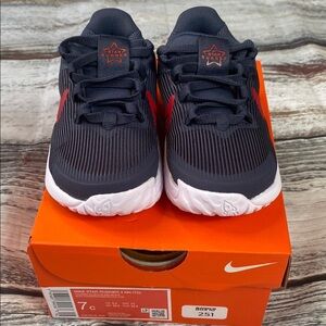 Nike Star Runner 4 NN TD Kids Sneakers | Size 7C | Black & Red